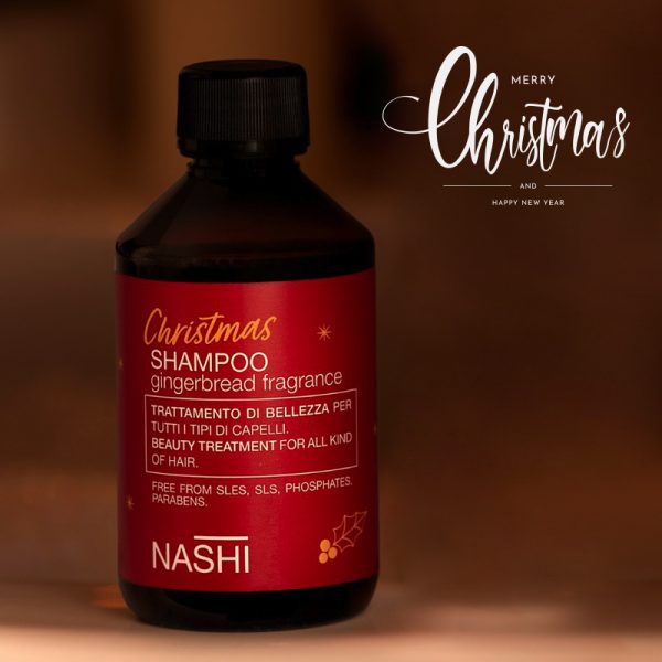 NASHI CHRISTMAS SHAMPOO - Gingerbread fragrance - 250 ml